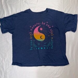 SO Kids Navy Yin Yang Graphic Tee